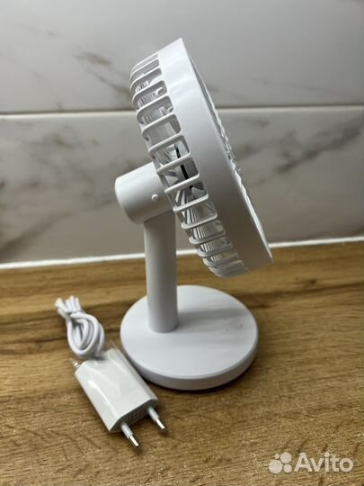 Вентилятор настольный от сети с аккумулятором