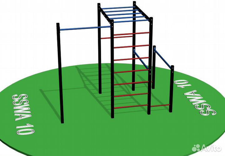 Спортивный комплекс sswa №10 воркаут