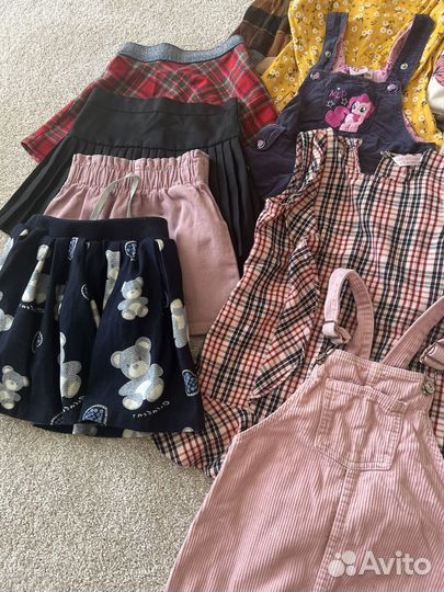 Вещи пакетом на девочку 104-110