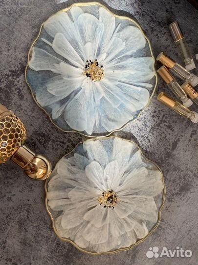 Подставки из эпоксидной смолы