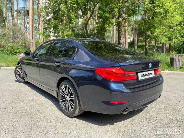 BMW 5 серия 2.0 AT, 2018, 205 000 км