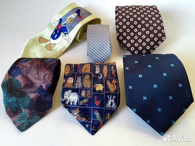 Галстуки мужские/унисекс