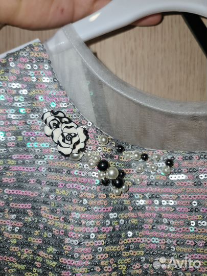 Платье для девочки 128-134