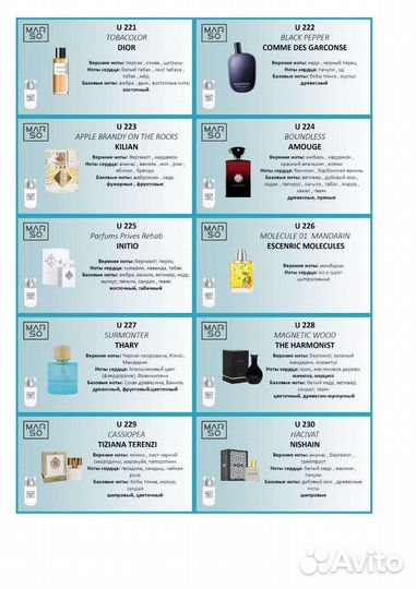 Духи Марсо 5,10 мл