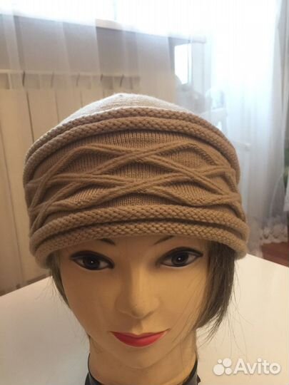Новый берет +шарф(двойная Ангора)