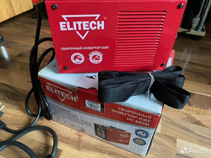 Сварочный аппарат Elitech IGBT ис 160М