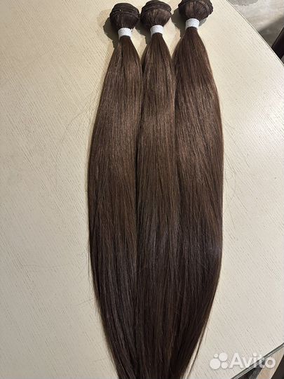 Волосы биопротеин на трессе для наращивания