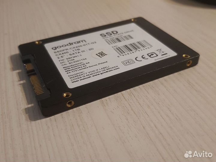 Ssd SATA 2.5 1tb goodram