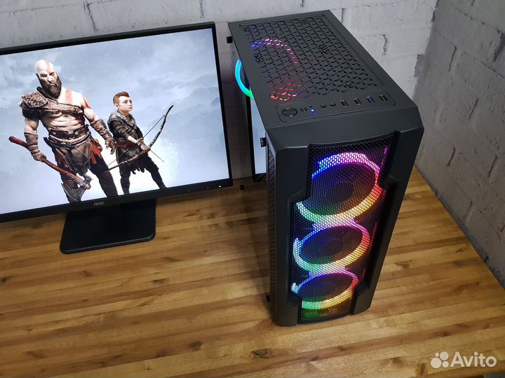 Компьютер на RX580 для учёбы