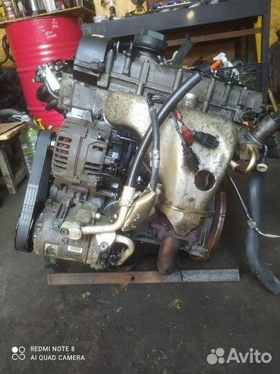 Двигатель BBY 1.4 бензин 2003 год шкода сеат