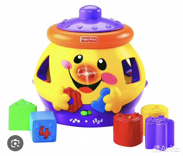 Музыкальный развивающий горшок