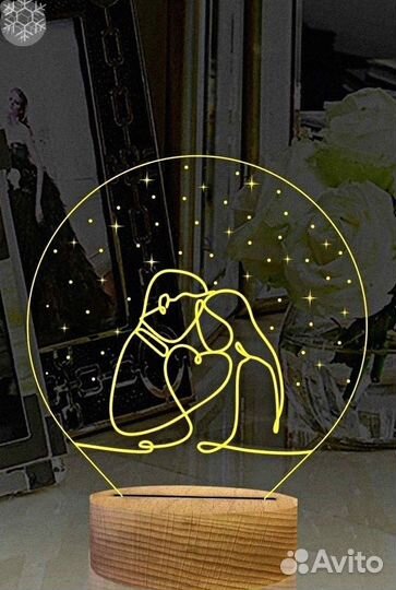 Романтический ночник