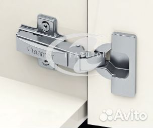 Петля star P2O, изгиб 18 mm для вкладных дверей