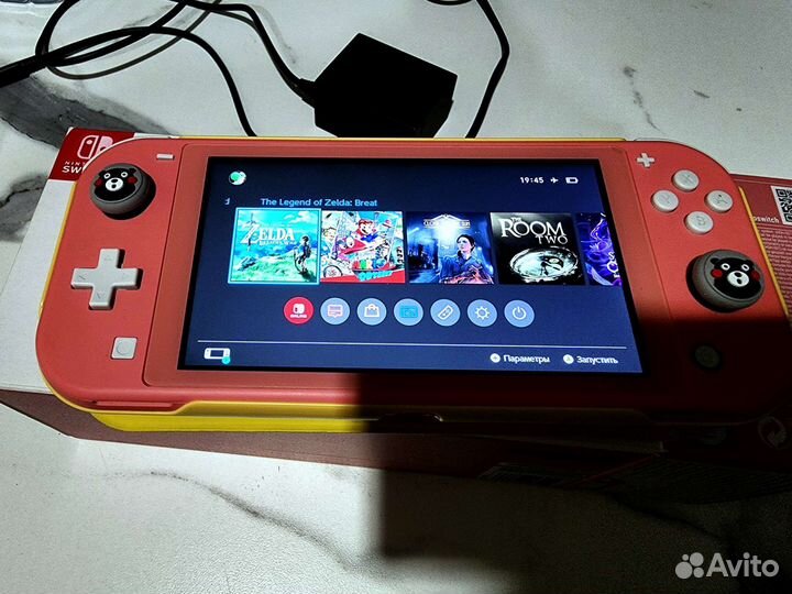 Nintendo switch lite (прошитая)