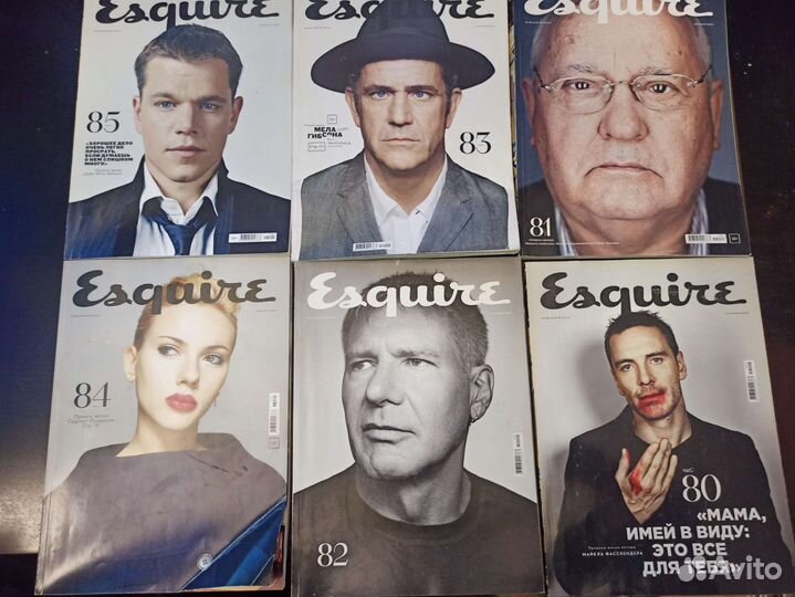 Esquire выпуски с 39 до 97