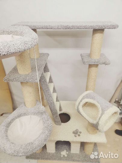 Комплекс для кошек/домик с когтеточкой