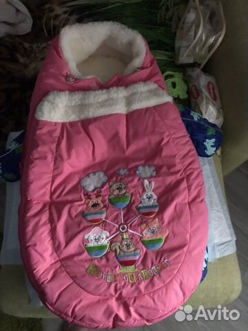 Конверт зимний в коляску