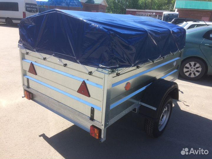 Прицеп Легковой кузов 1700х1300х300мм,цинк 750кг