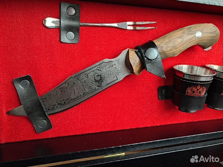 Подарочный набор шампуров 8шт. Кизляр