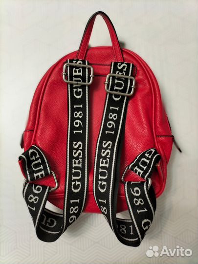 Рюкзак красный guess оригинал