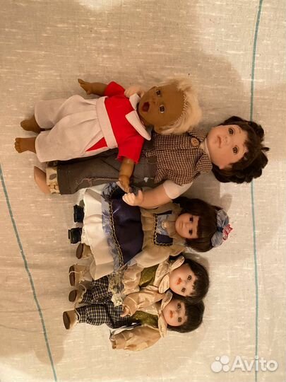 Куклы коллекционные керамика,винил,пупсы