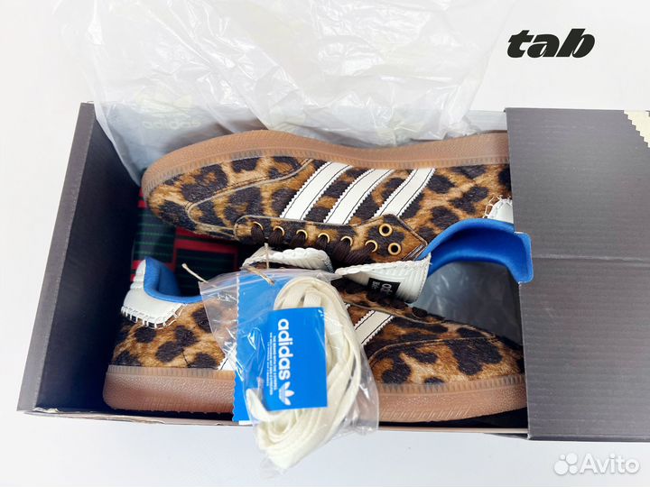 Кеды женские Adidas Samba Pony Tonal Wales Bonner