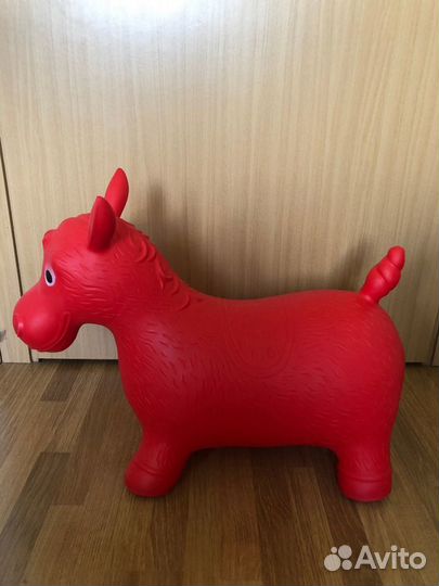 Игрушка прыгунок лошадка