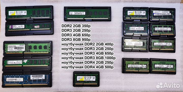 Оперативная память DDR2 2GB Kingston