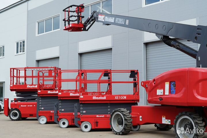 Подъемник ножничный самоходный Mantall XE-160W