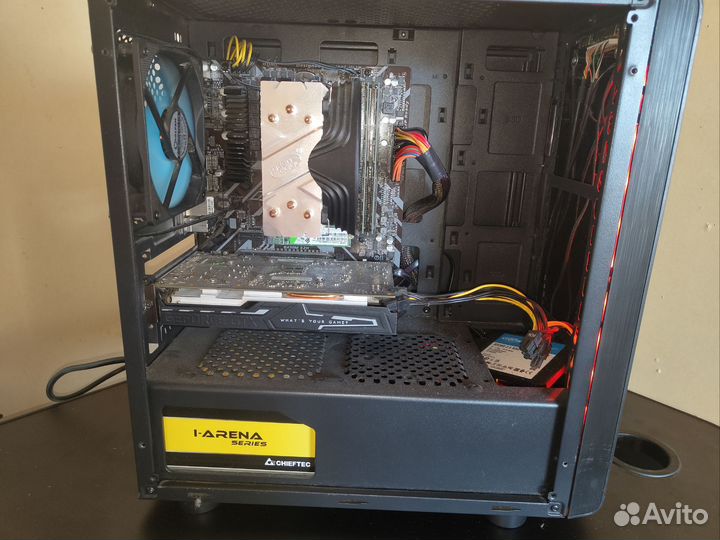 Игровой пк с монитором