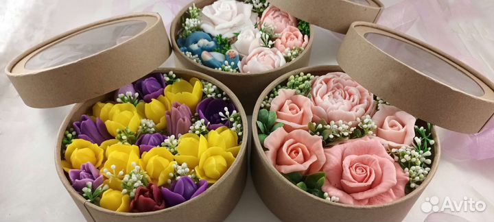 Мыло ручной работы 8 марта