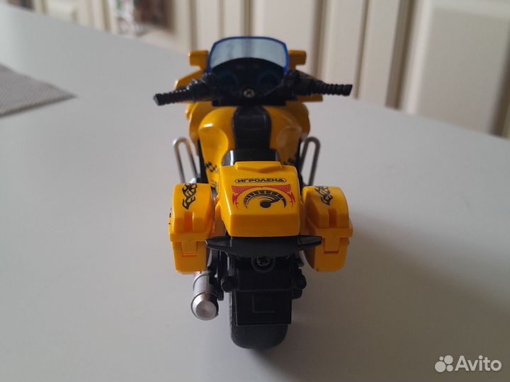 Мотоцикл инерционный 128 см