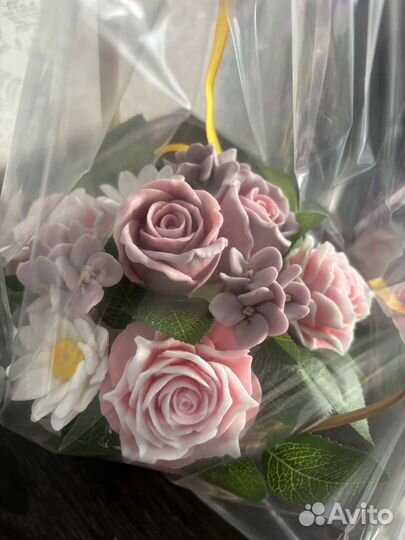 Букет из мыла