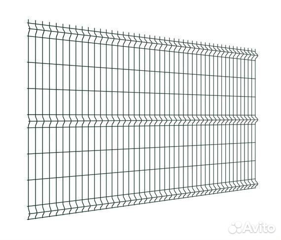 Ограждения 3Д Панель Medium 1,53х2,5 RAL 6005 GL