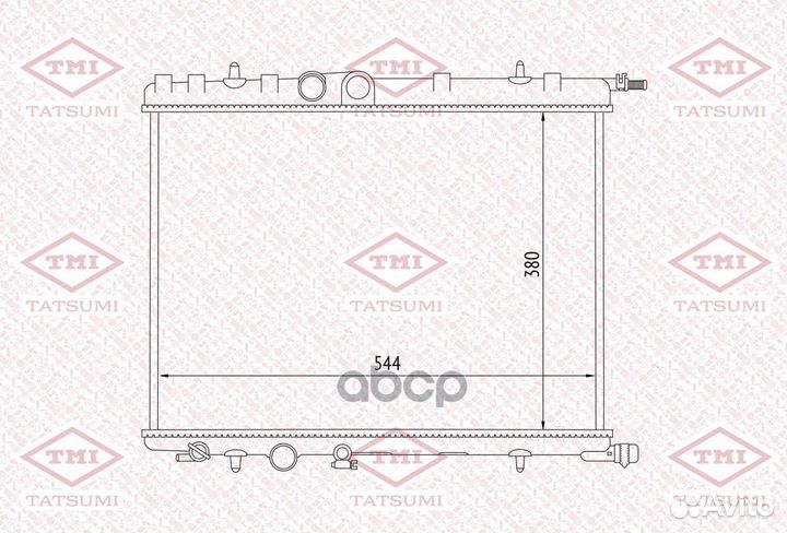 Радиатор охлаждения TGA1083 tatsumi