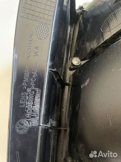 Задний фонарь на Wolkswagen polo sedan