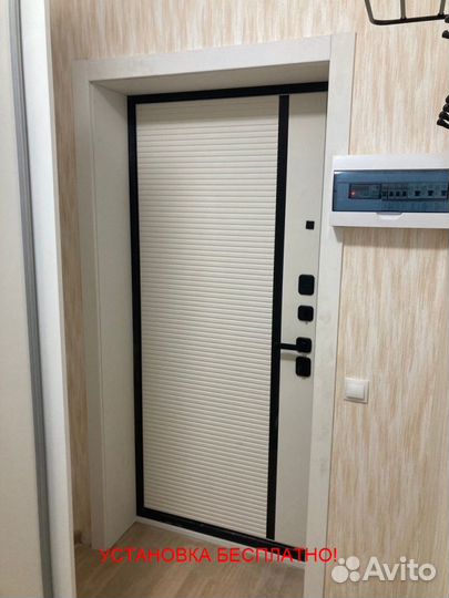 Дверь входная в квартиру с установкой