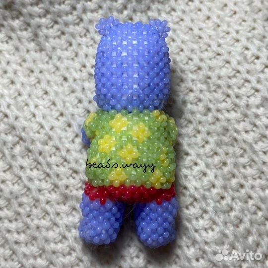 Игрушка из бисера