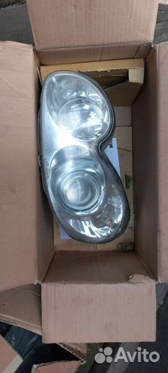 Левая фара Hyundai sonata