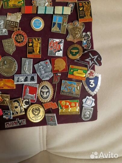 Значки СССР на разные темы желательно одним лотом