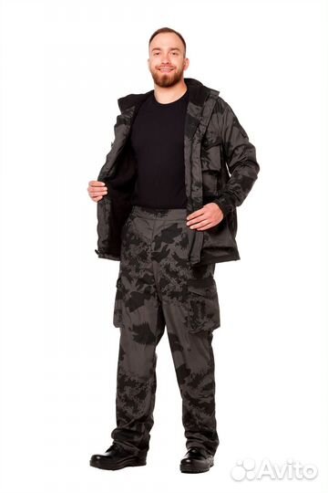 Тактический костюм для охоты для рыбалки на флисе