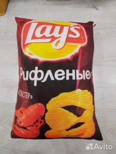 Мягкая игрушка подушка Lays