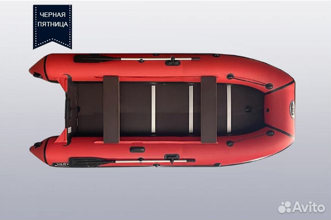 Лодка пвх (разборный пол+киль) - Варяг 360