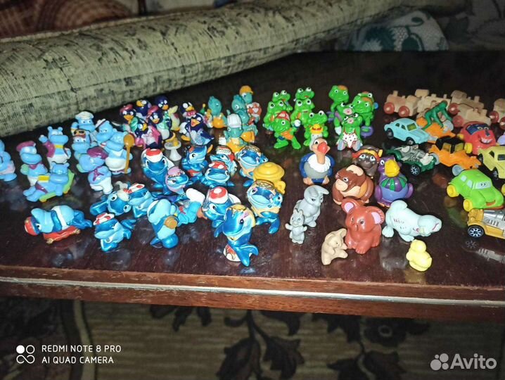 Игрушки из киндера 90х