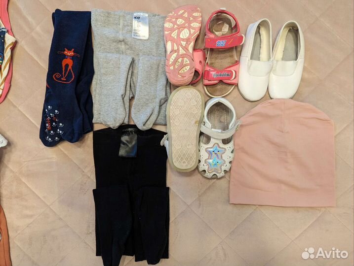 Вещи на девочку 3-4 года пакетом
