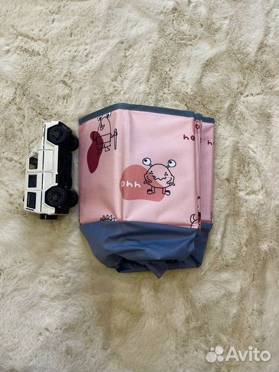 Маленький складной сухой бассейн с шариками