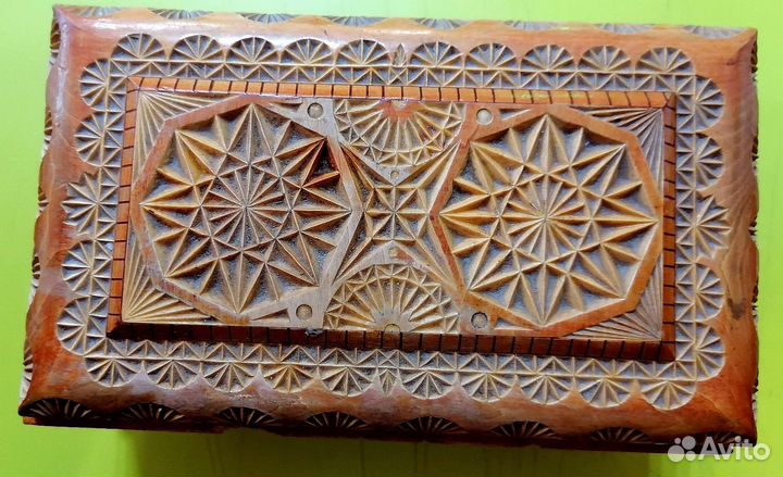 Шкатулка дерево СССР
