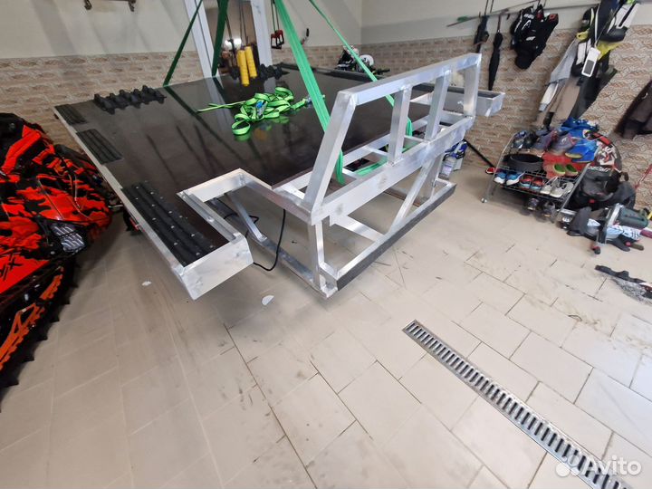 Платформа в пикап для перевозки снегоходов