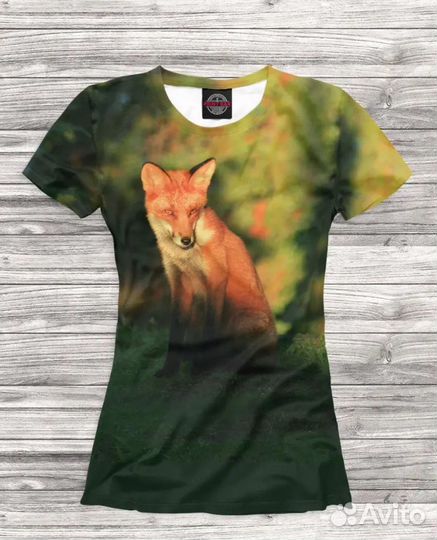 Футболка лиса 40-42