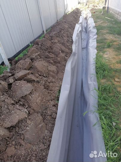 Землекопы копка траншей